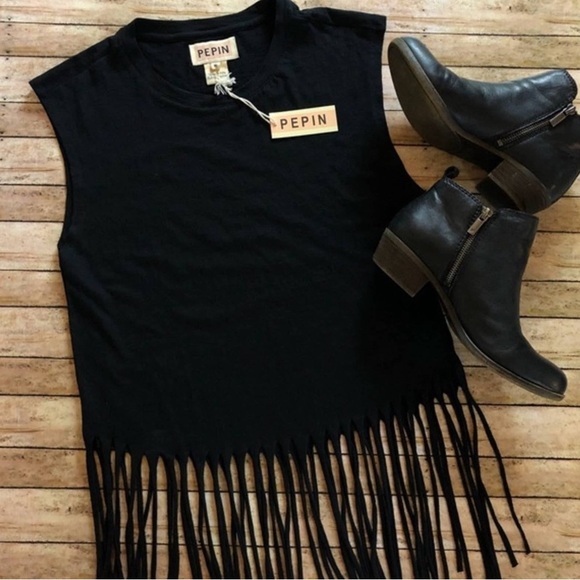 ANTHROPOLOGIE / PEPLIN FRING TOP - Picture 1 of 6